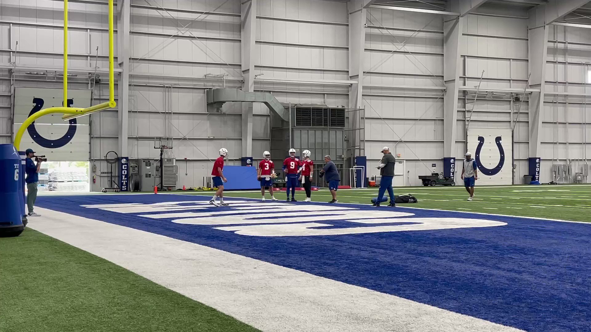 Taylor Tannebaum on Twitter "OTAs continuing here at the Colts complex. Our first look at Matt