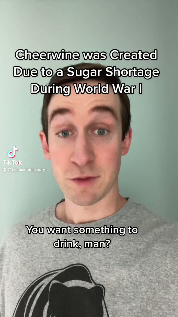 NC Museum of History on Twitter "Cheerwine was created due to a sugar