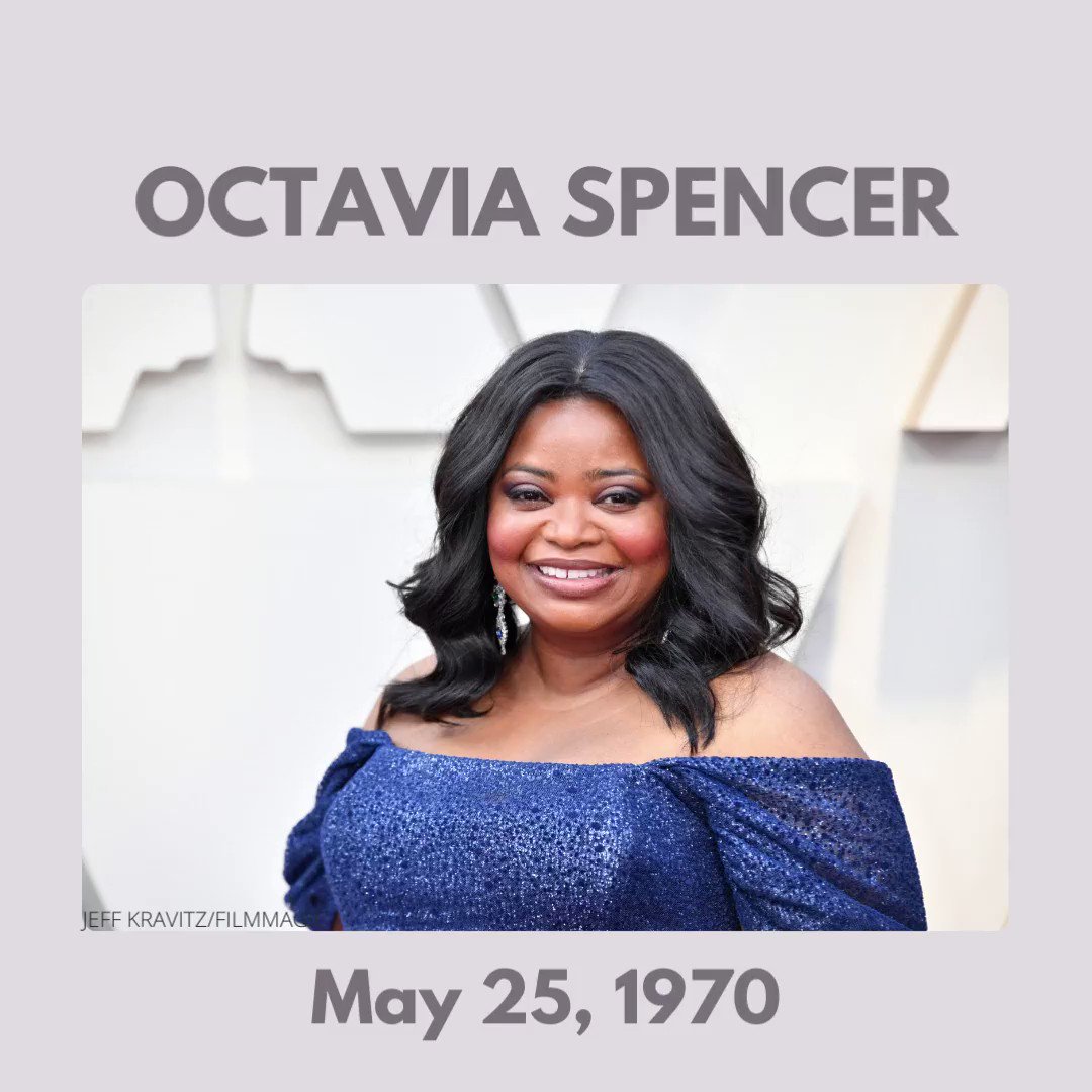 Happy 52nd Birthday Academy & Golden Globe Award winner, Octavia Spencer! 