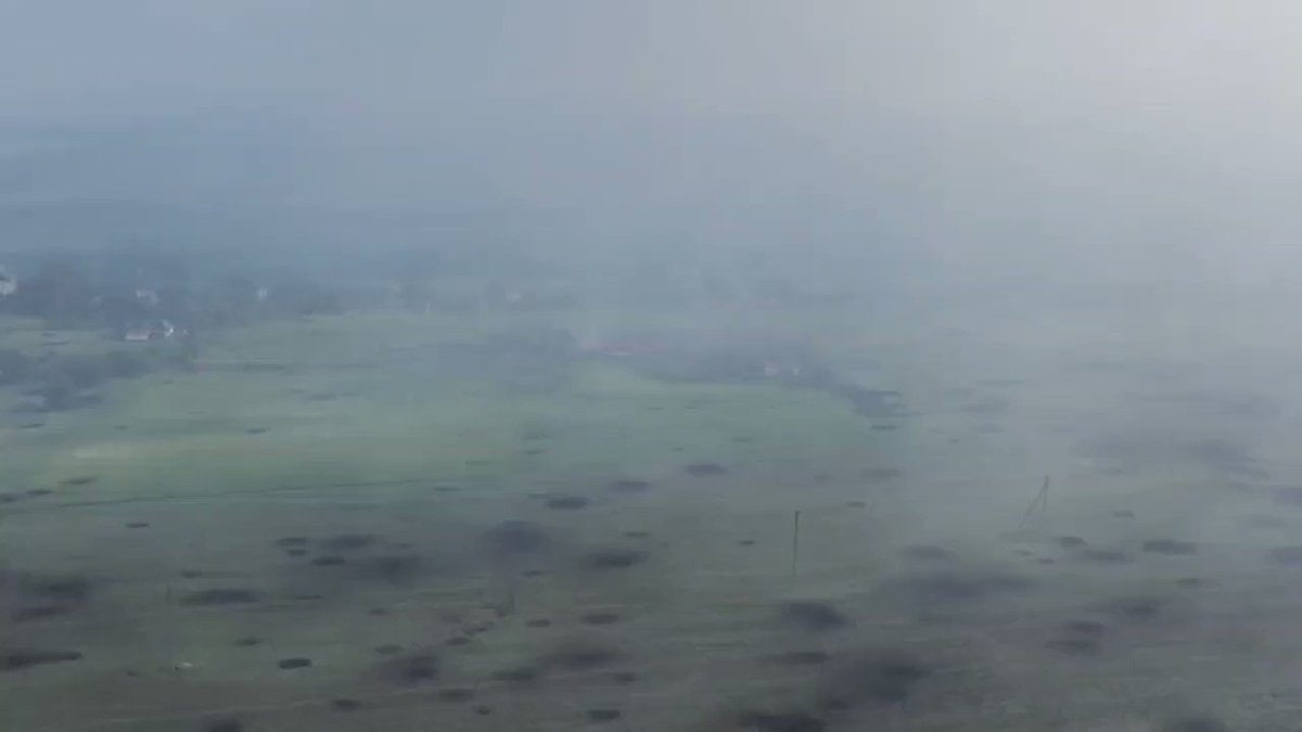 Defense of Ukraine - russian TOS-1A shelling Ukrainian positions near Novomykhailivka, Donetsk region. This is what the the largest and most horrific war of the 21st century looks like. Ukraine is ready to strike back. To do this, we need NATO-style MLRS. Immediately. 