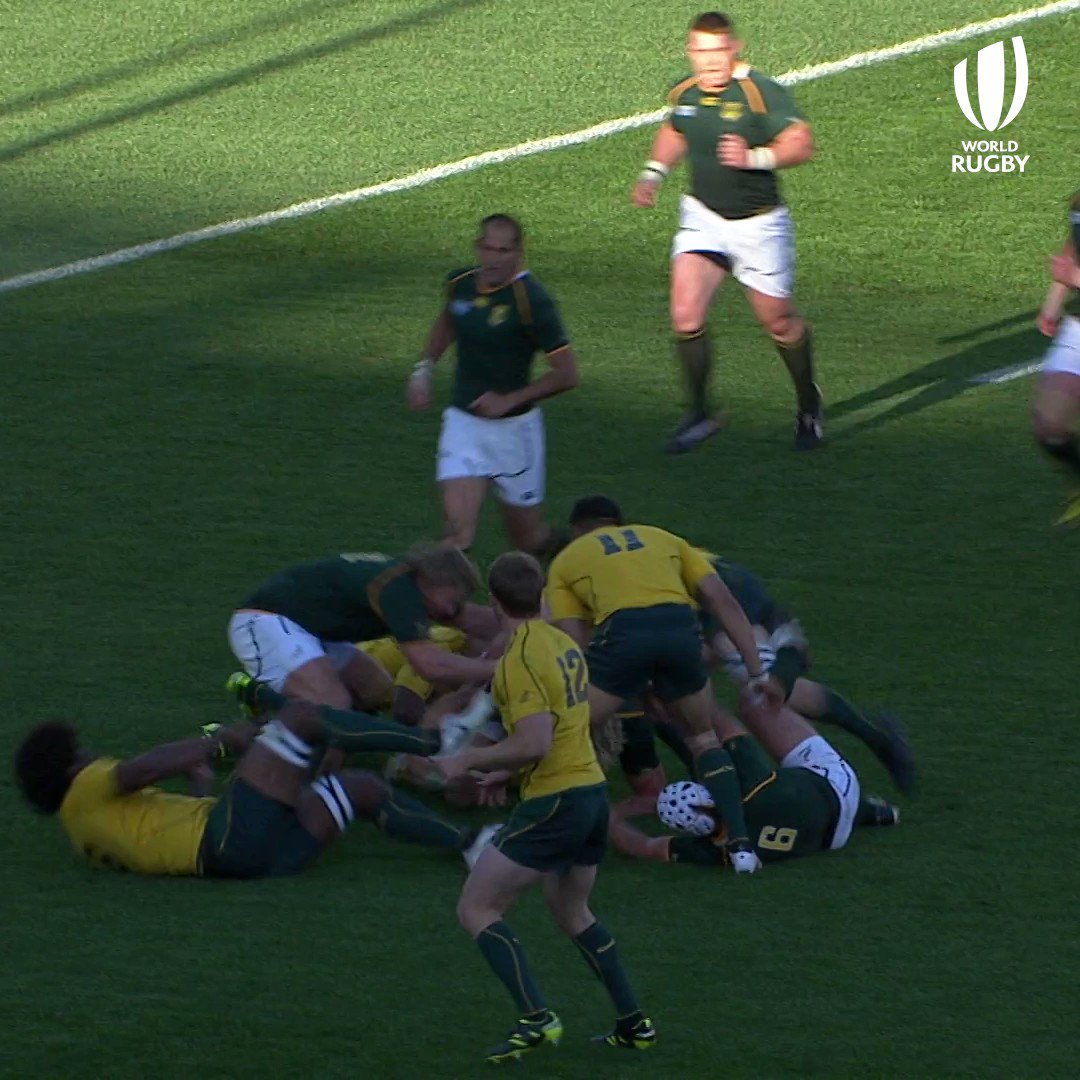 Not even two defenders could deny him the try!  Happy Birthday  
