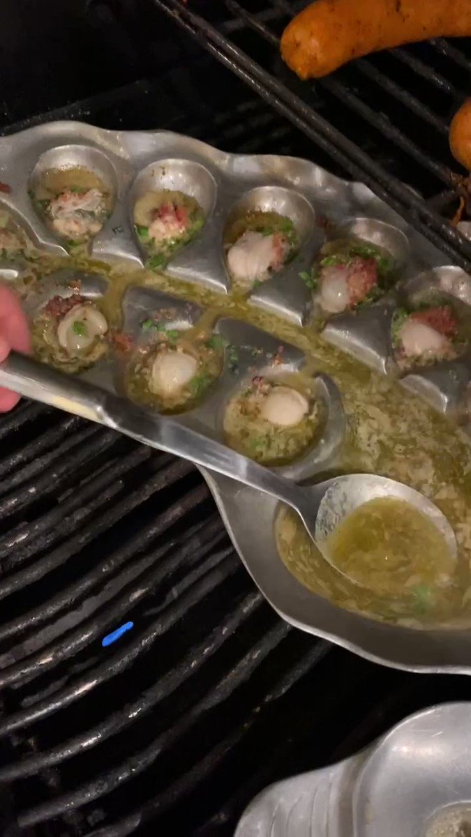 Jay Ducote's BBQ Butter Chargrilled Oysters