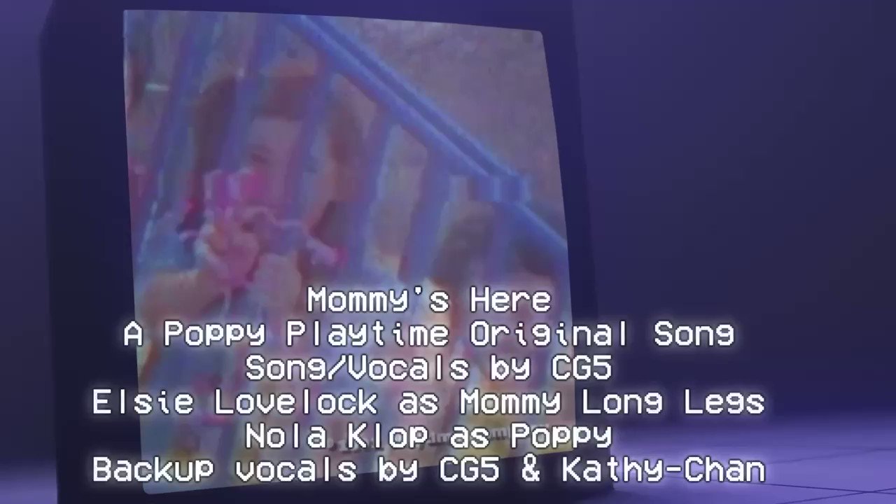 Mommy's Here - CG5 (Poppy Playtime Original Song) 