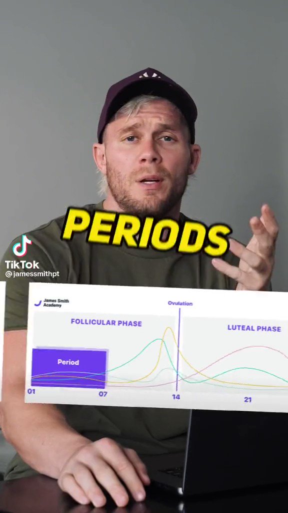 I’ve been watching a few of this personal trainer James Smith’s tiktoks. They’re very informative like this one about the menstrual cycle and exercise (never really thought about this before). He kind of gives me Gordon Ramsay vibes but for fitness lol https://t.co/FM8GPQwjLu