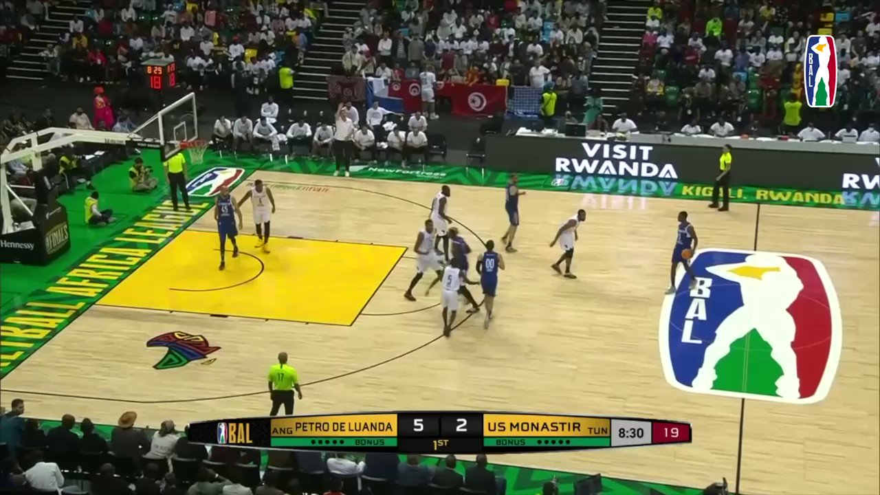 Basketball Africa League on Twitter "US Monastir guard M1keD1xonJR
