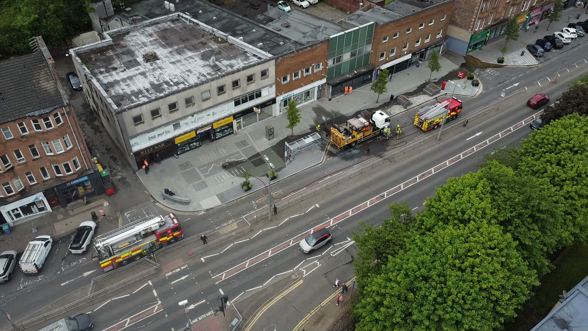 Allison on Twitter "🚨 NEWS There's a fire on Cambuslang Main