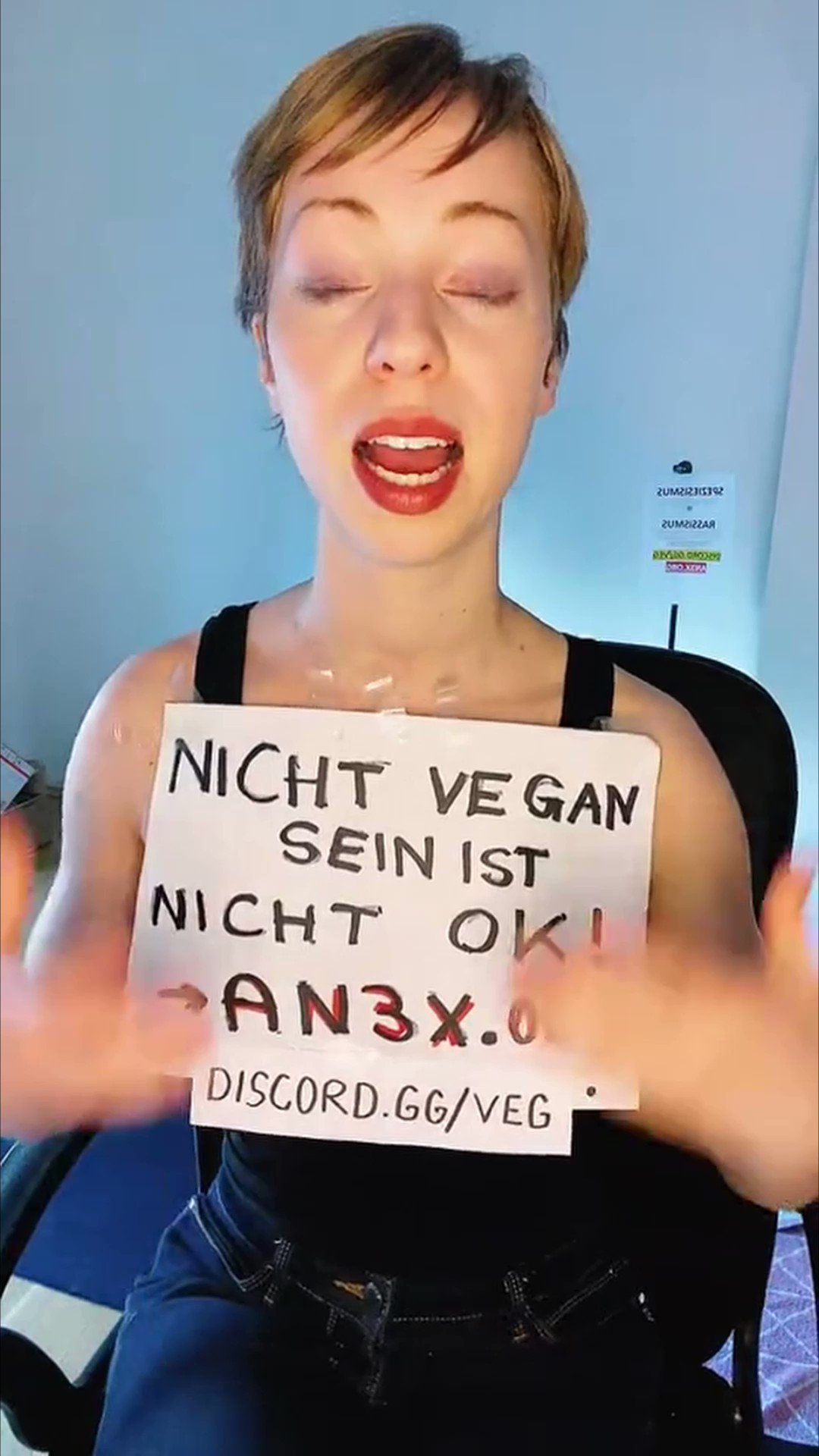 Die Militante Veganerin on Twitter: "Nicht vegan sein ist nicht ok #