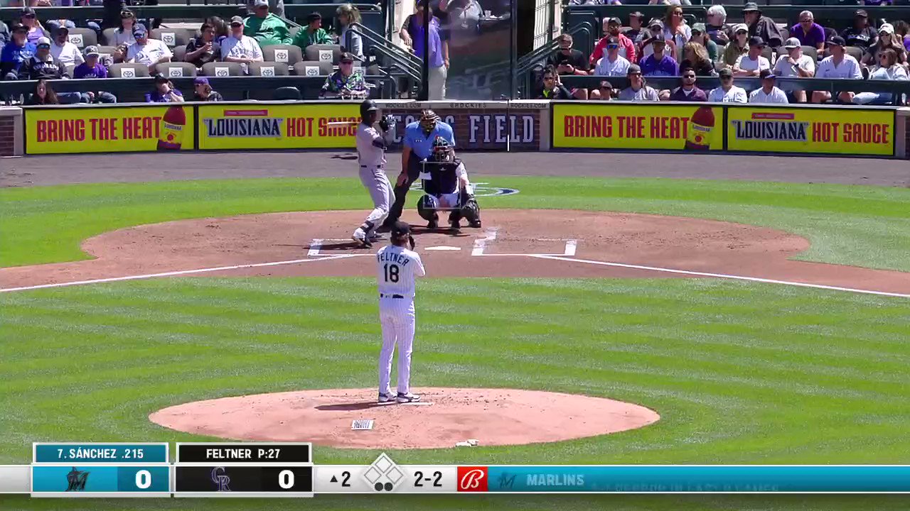 Pickswise on Twitter "SANCHEZ JUST HIT A 496 FOOT MOONSHOT 😱 https//t