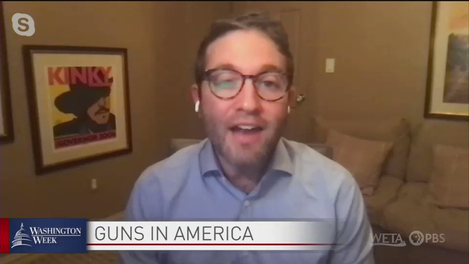 Tim Graham on Twitter "Jake Sherman of Punchbowl News talking gun laws