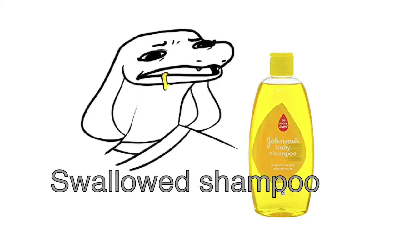 Baby swallowed baby shampoo 2025