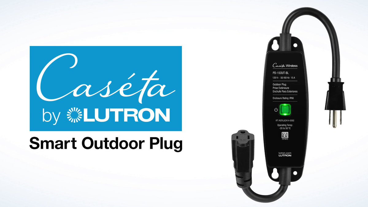 To all of the Lutron Dads out there: today feels like a good day to remind you that the Caséta by Lutron Outdoor Smart Plug can be controlled from inside the house with our smart remote — and yes, that includes from your spot on the couch. Happy Father's Day! 