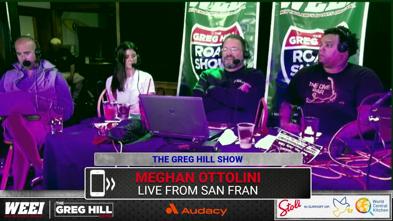 The greg hill show on twitter thanks to meghan ottolini for joining