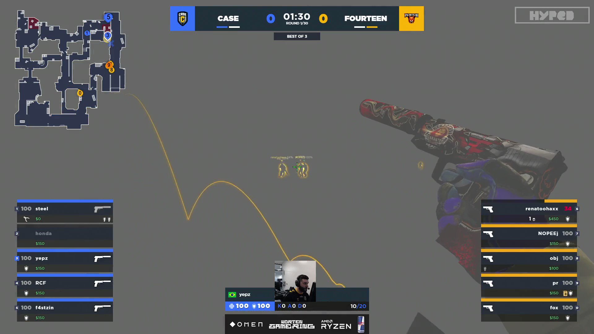OMEN WGR Retake on Twitter "E os CaseEsports começam por cima na