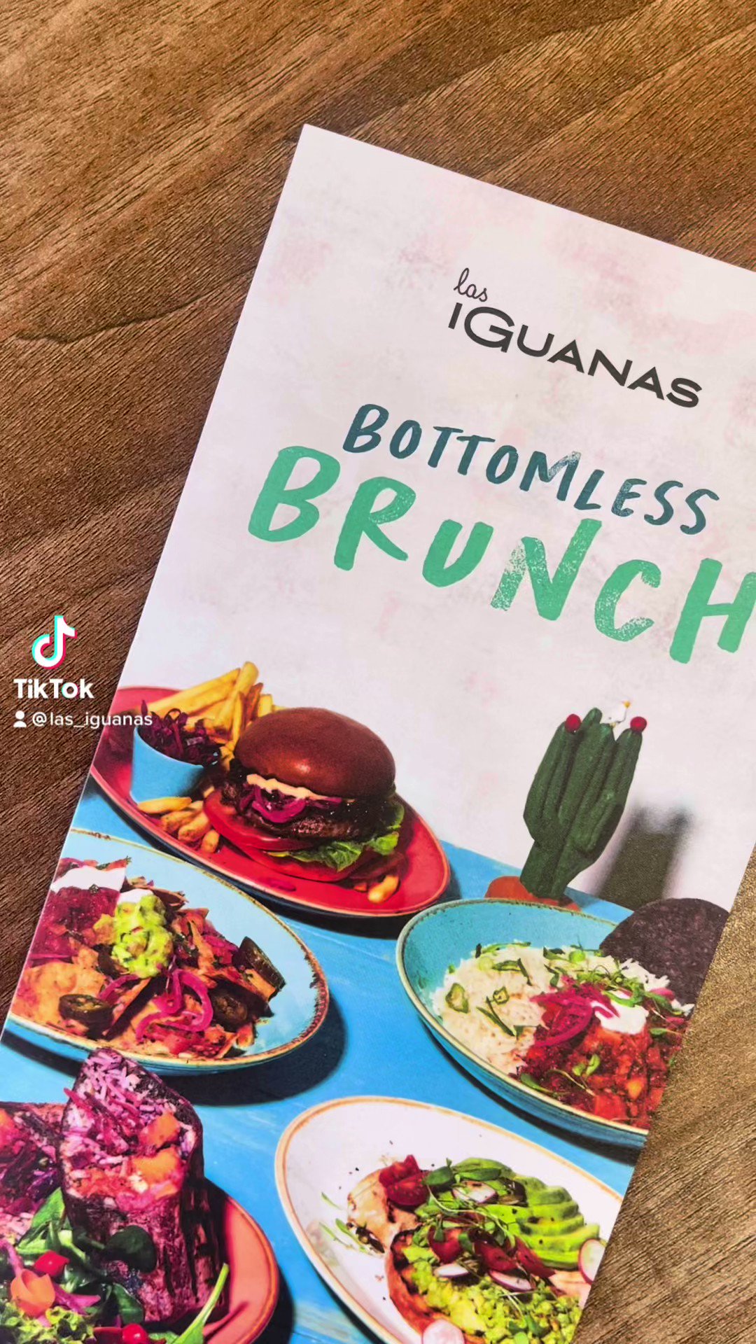 Las iguanas bottomless brunch deals
