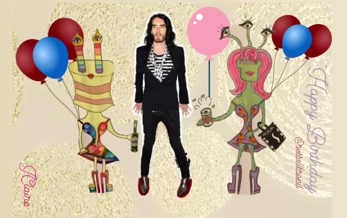 Happy Birthday, to one of favorites:
Russell Brand    