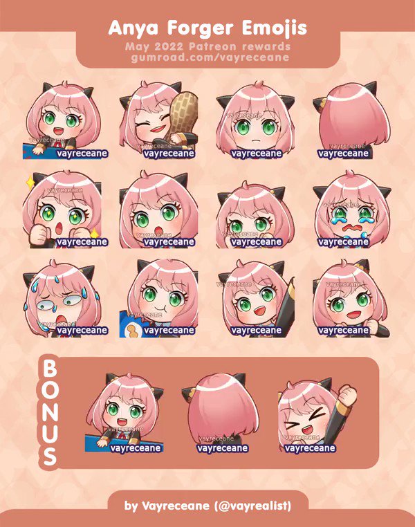 Anya Animated Emote