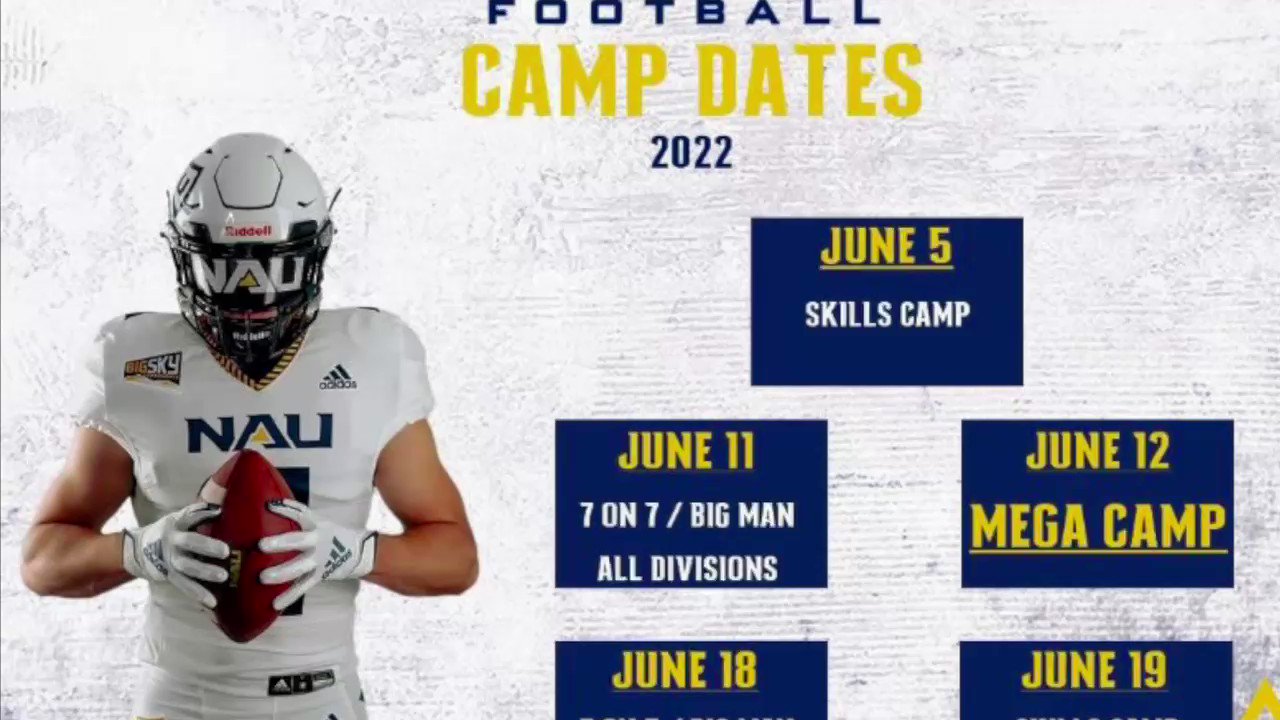 Mason Nelson on Twitter "Thank you NAU_Football coaches for a great