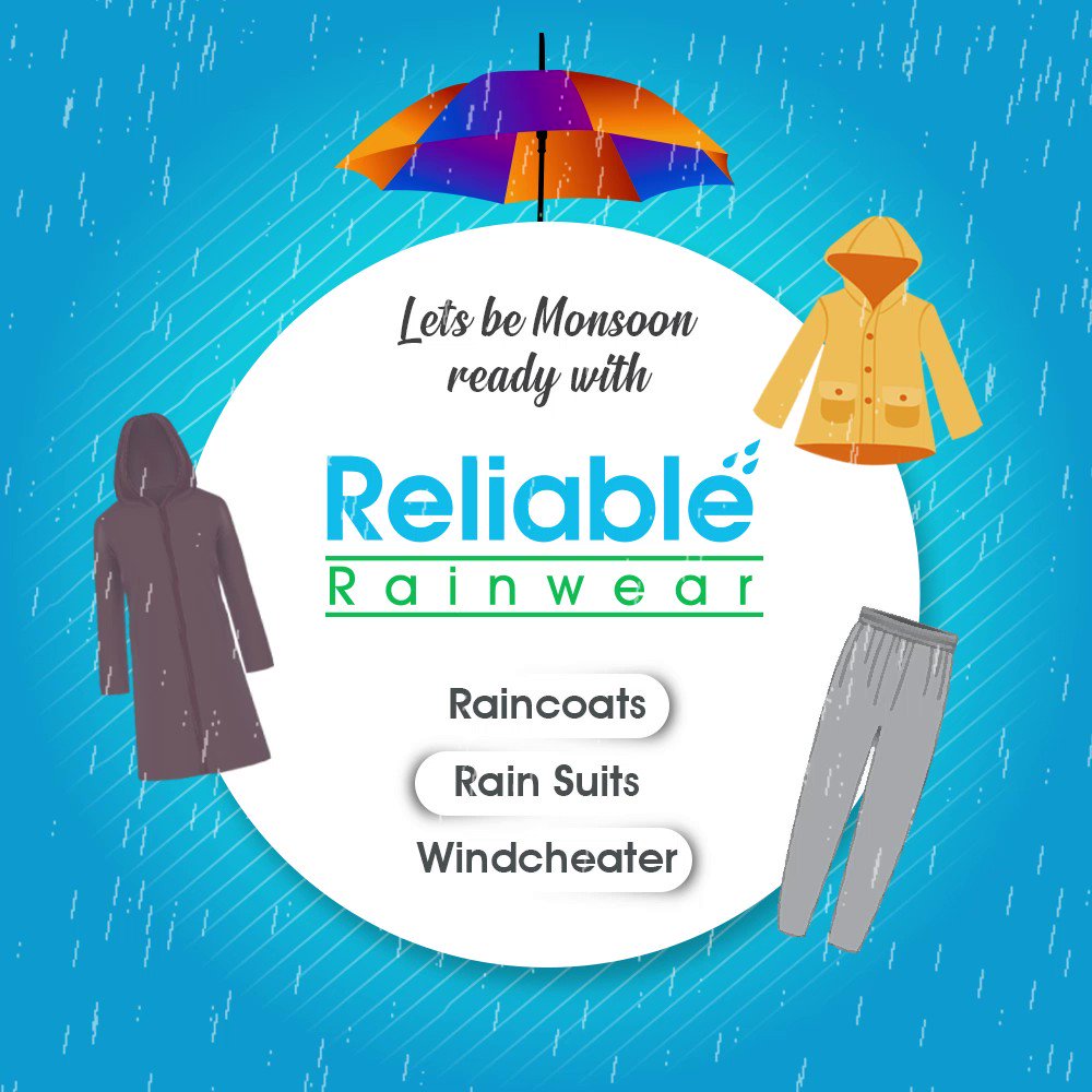 Reliable rainwear shop website