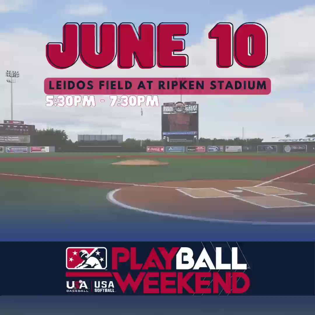 Aberdeen IronBirds on Twitter "MiLB’s Play Ball weekend is coming to