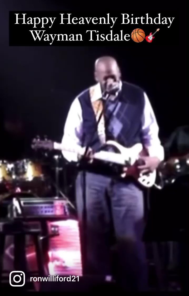 Happy Heavenly Birthday Wayman Tisdale  