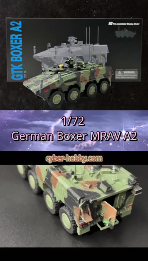 ドラゴン 63008 Boxer ドイツ German GTK MRAV A2 Amazon.com: GERMAN GTK BOXER MRAV A2 1/72 ABS Tank Pre-built