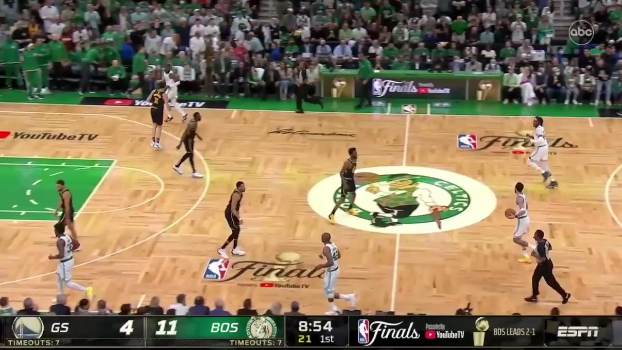 Jason Timpf on Twitter "Boston went up 114 to start Game 4. Here is