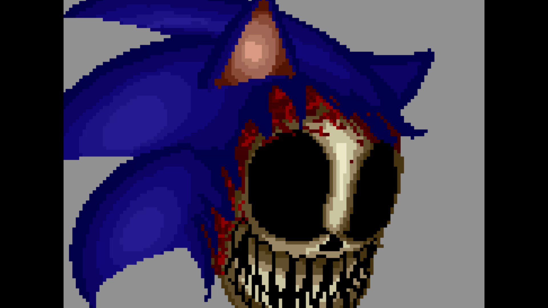 Sonic OMT Reskin For Sonic Exe The Disaster 2d Remake by Mr Pixel