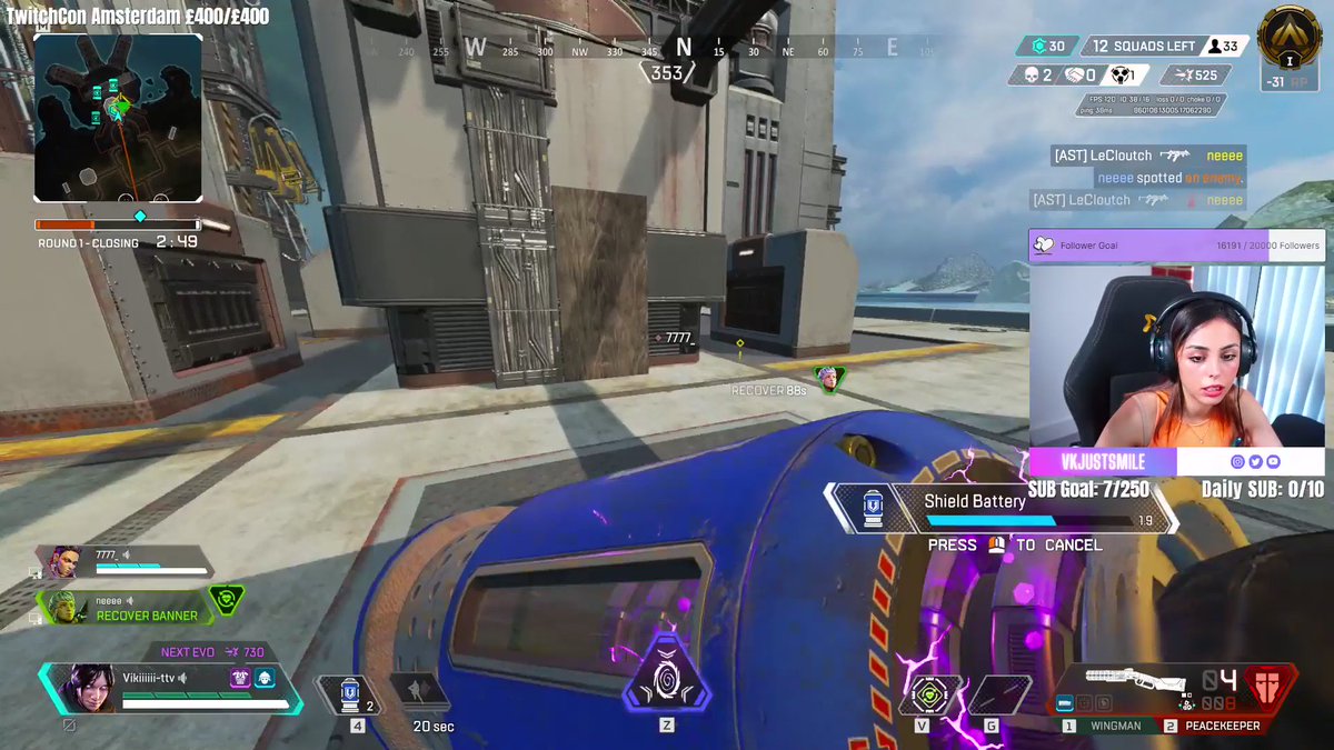 Clutch 1v3 🔥 @VkJustSmile
