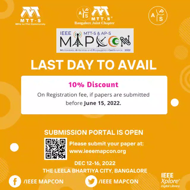 IEEE Microwave, Antenna and Propagation Conference on Twitter