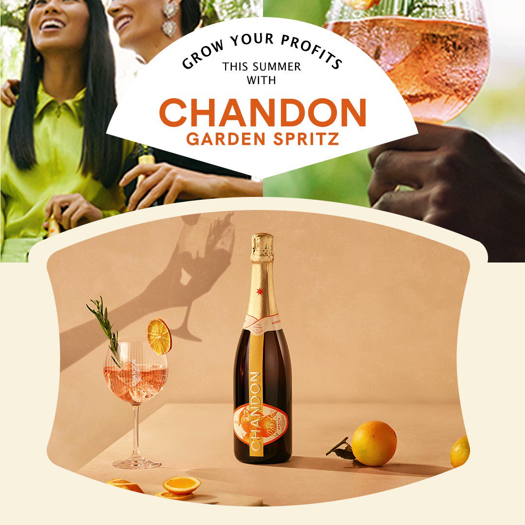 Breakthru Beverage DC on Twitter: Watch your sales blossom into big wins  with Chandon Garden Spritz. This premium RTD is the perfect way to  introduce casual consumers to the full Chandon portfolio