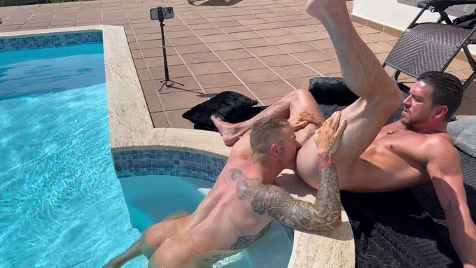 🎬Sneak peak of what me and @kuddybare got upto by the pool full video available to watch join now 🎬

I