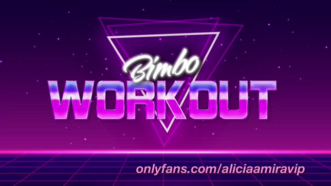 Brand new ‘BIMBO WORKOUT’ video on https://t.co/GpL6SWl3ay - subscribe now for the sexiest & sluttiest