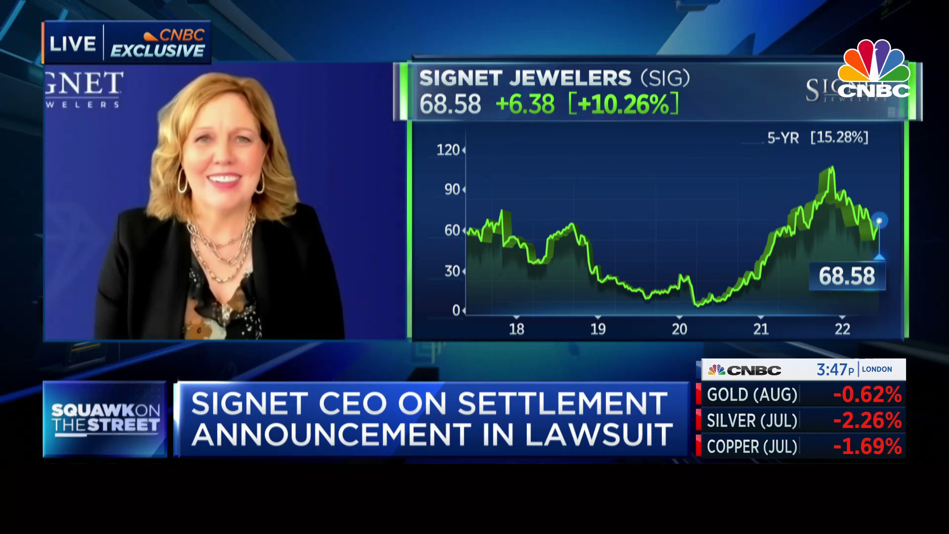Signet jewelers deals lawsuit