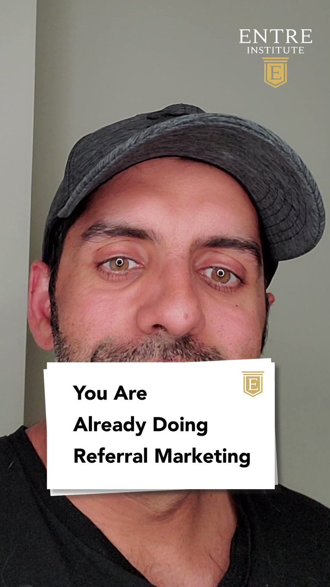 Want to know a secret about referral marketing? ⬇️
You're already doing it!
ENTRE's Affiliate Path Program Owner Jesse Singh ...