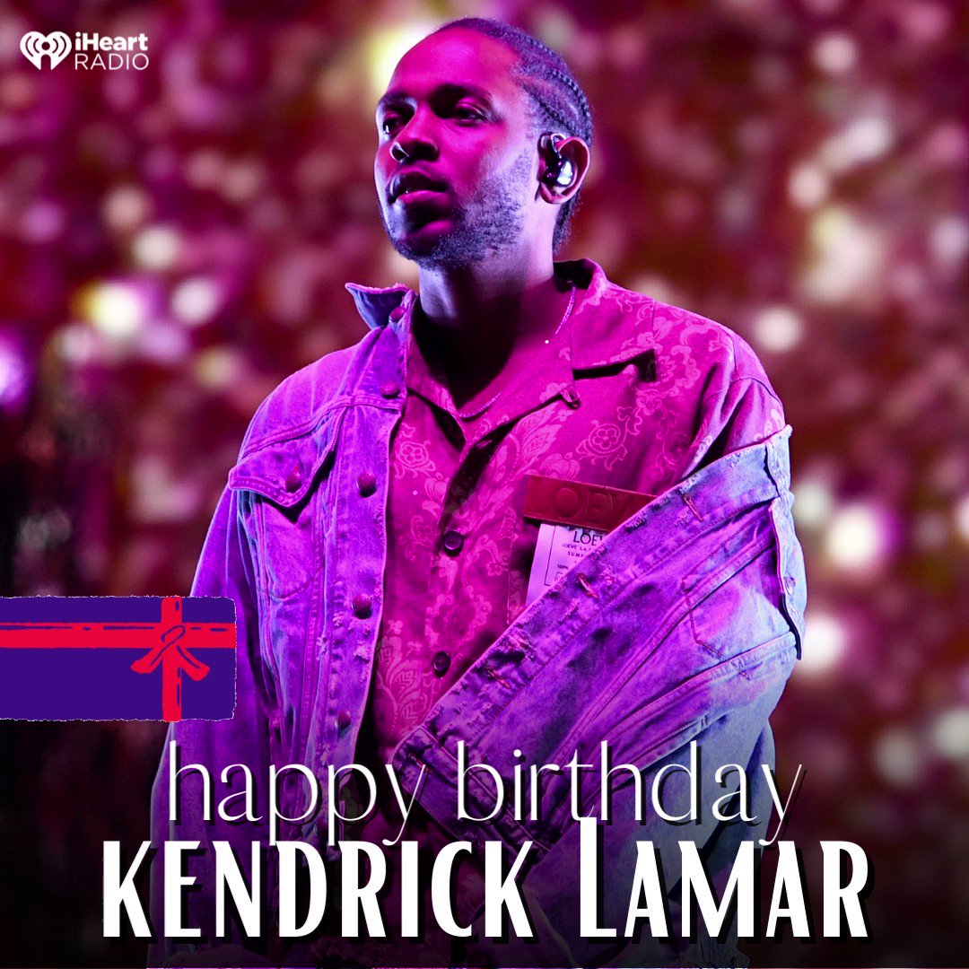 Happy Birthday, Kendrick Lamar!  