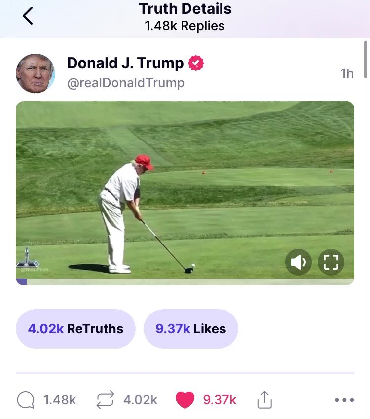 Details Of the 53 Best Gif Of Trump Hitting Biden With Golf Ball Today 6 Benny Johnson on X: "BREAKING: Donald Trump has responded to the Biden Bike video on Truth Social. https://t.co/NiSCAykj8w" / X