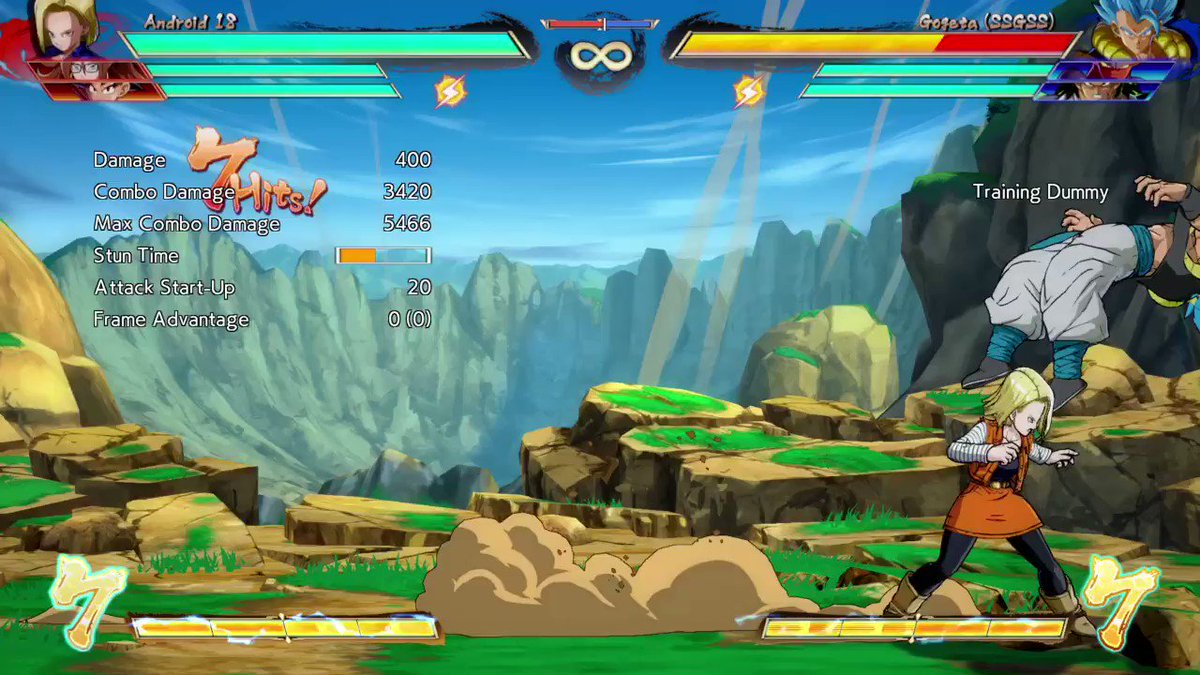 I finally pulledl off Android 18's BNB Loop combo after 1 week of practice LMAO :) #PS4share

https://t.co/8shFi8mcuZ https://t.co/IhfiXTbQkD