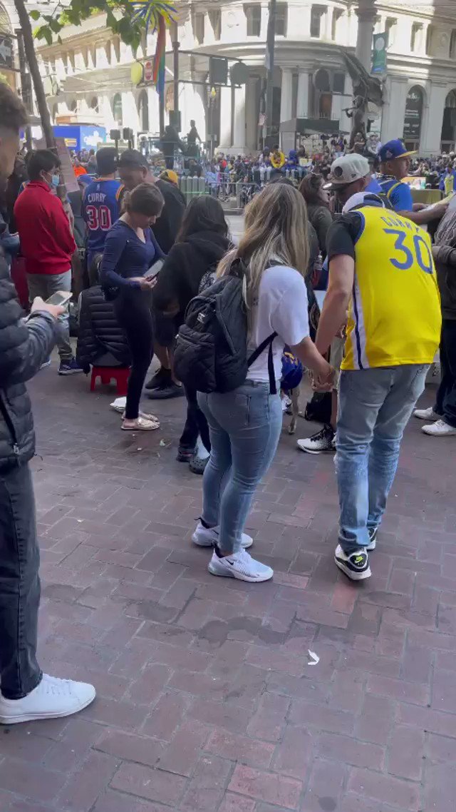 Goat in Stephen Curry jersey spotted at championship parade