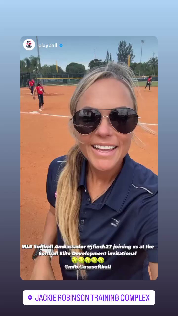 Jennie Finch on Twitter "Kicking off our MLBDevelops Elite