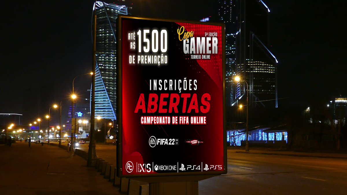 Campeonato Gamer - 🤔 VOCÊ joga FIFA 21 e gosta de Campeonatos ONLINE?  ⠀⠀⠀⠀⠀⠀⠀⠀⠀ 💪 Então se prepara que dia 03 de Maio vão abrir as inscrições  para a Copa Gamer de