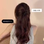 簡単にできるのにおしゃれ!抜け感のあるハーフアップ!