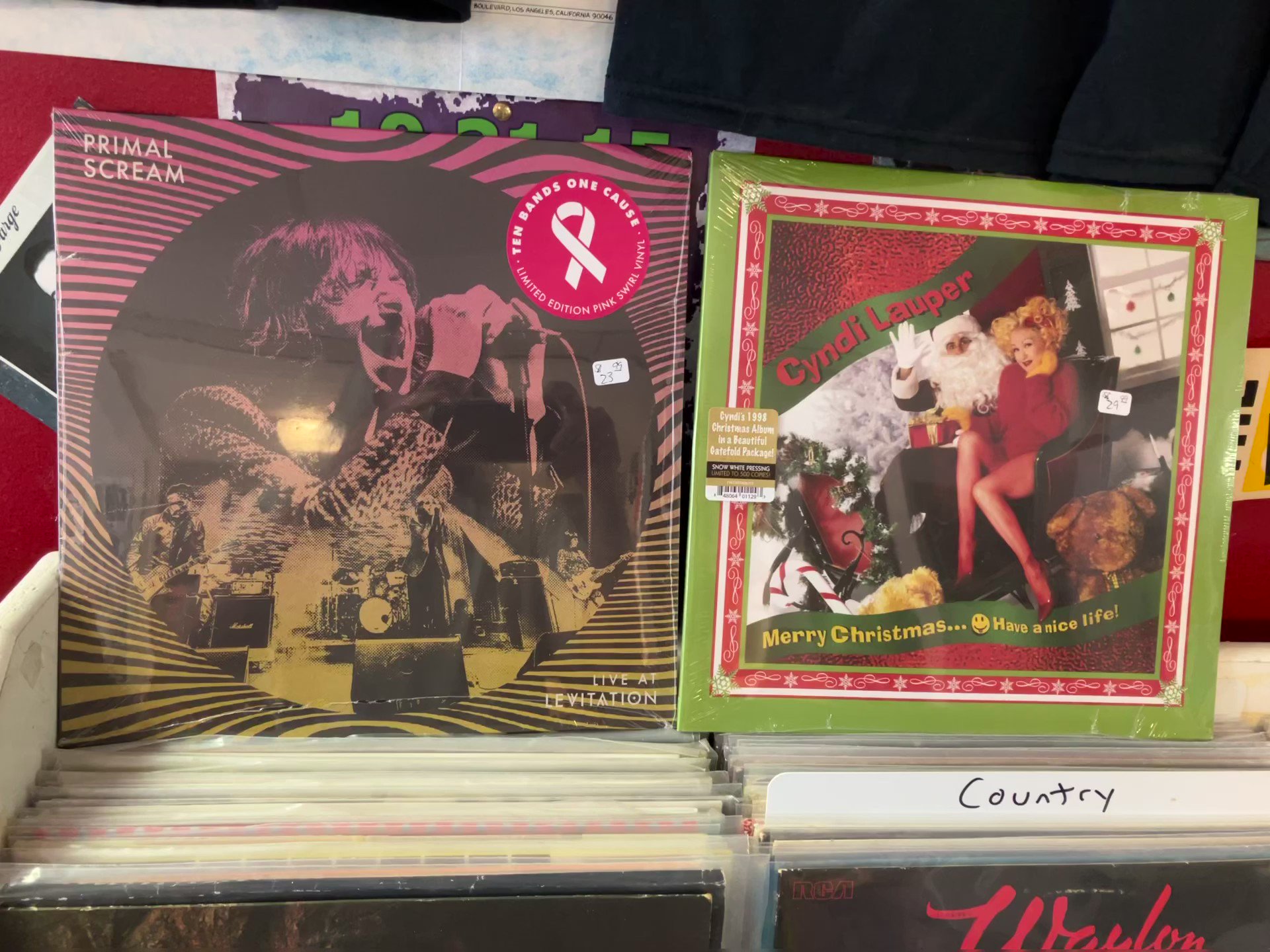 Happy Birthday to Bobby Gillespie of Primal Scream & Cyndi Lauper 