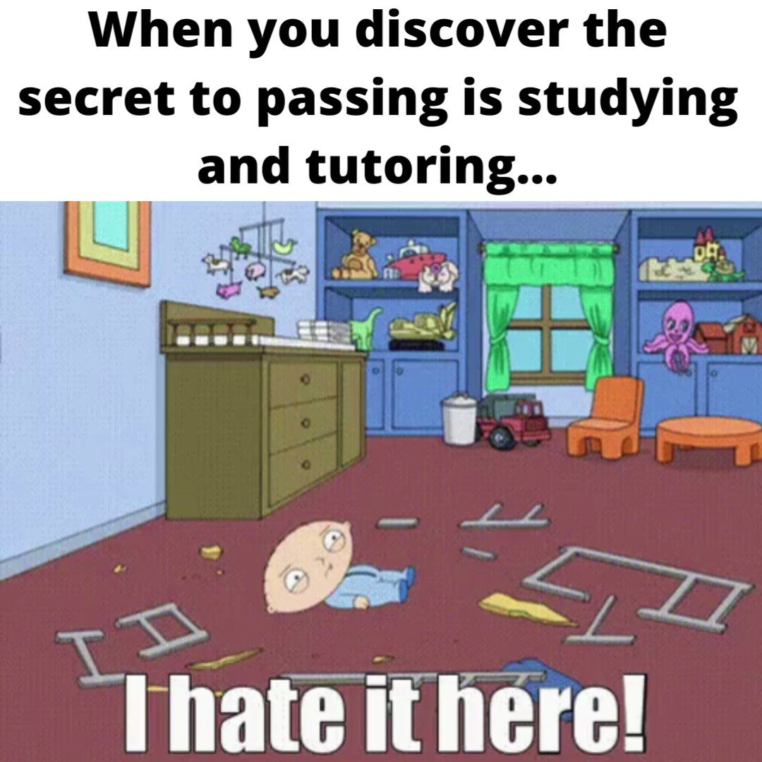 What is it here. I hate it here.