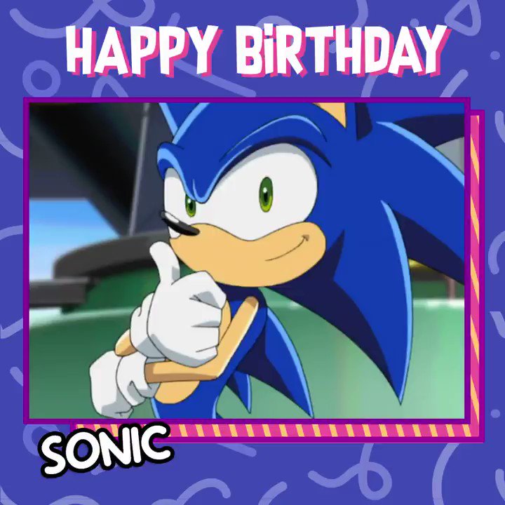 @rightstufanime's photo on Happy Birthday Sonic