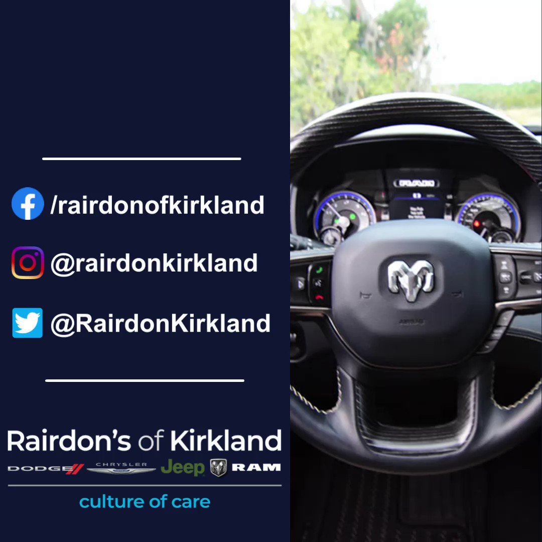 Happy #FollowFriday! ✨ Stay up to date with Rairdon's of Kirkland DCJR and follow our social channels!

What social platform do you spend the most time on? ⏳👇

#rairdonsofkirkland #cultureofcare #mopar #jeeplife #dodge #chrysler #jeep #ram 