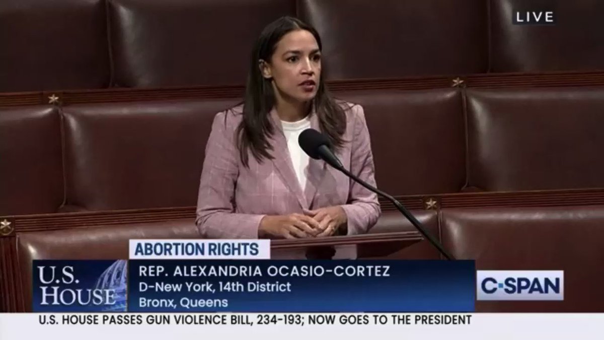 ‘Less rights than yesterday’: AOC speaks out against Supreme Court’s abortion ruling