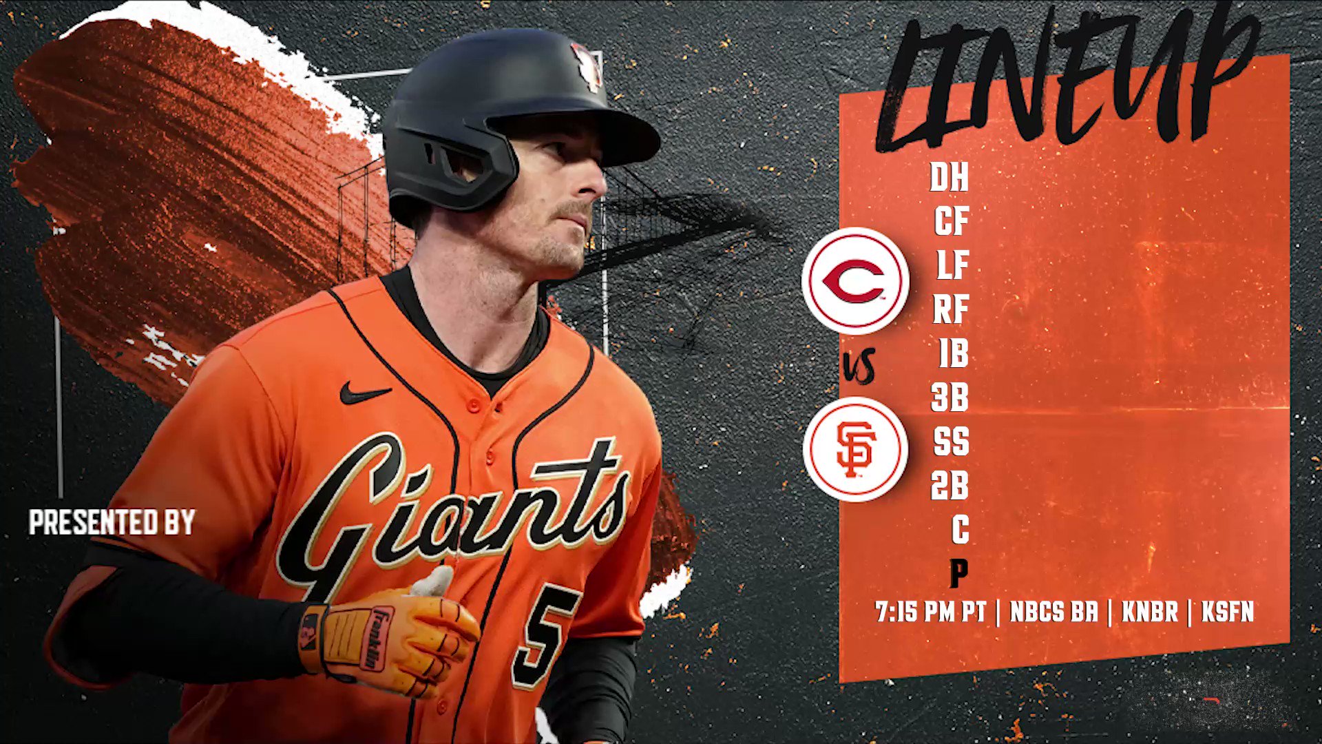 SFGiants on X: Friday night lights ⏰: 7:15 p.m. 📺: @NBCSAuthentic 📻:  @KNBR 🖥️:  #SFGameUp