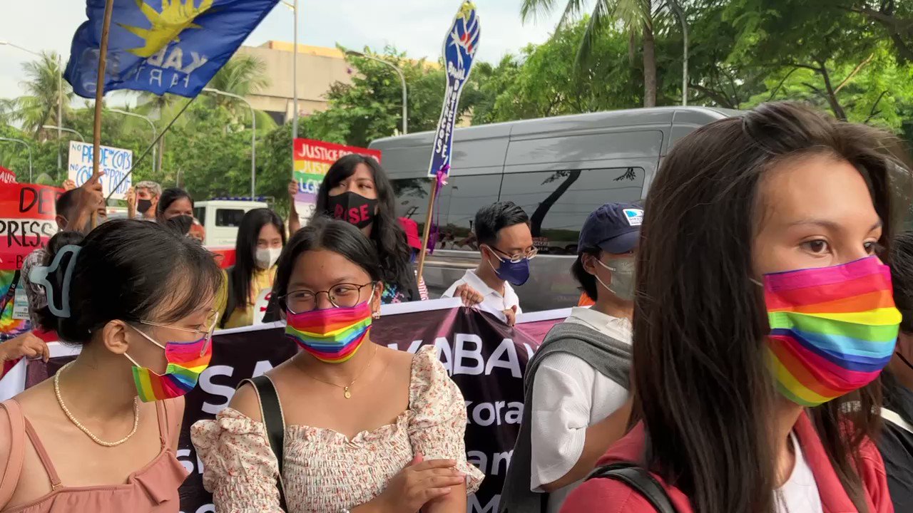 ABSCBN News on Twitter "Members and allies of the LGBT community are