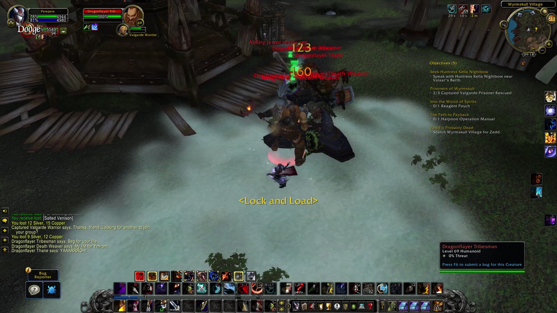 Cant chat bug vanilla wow