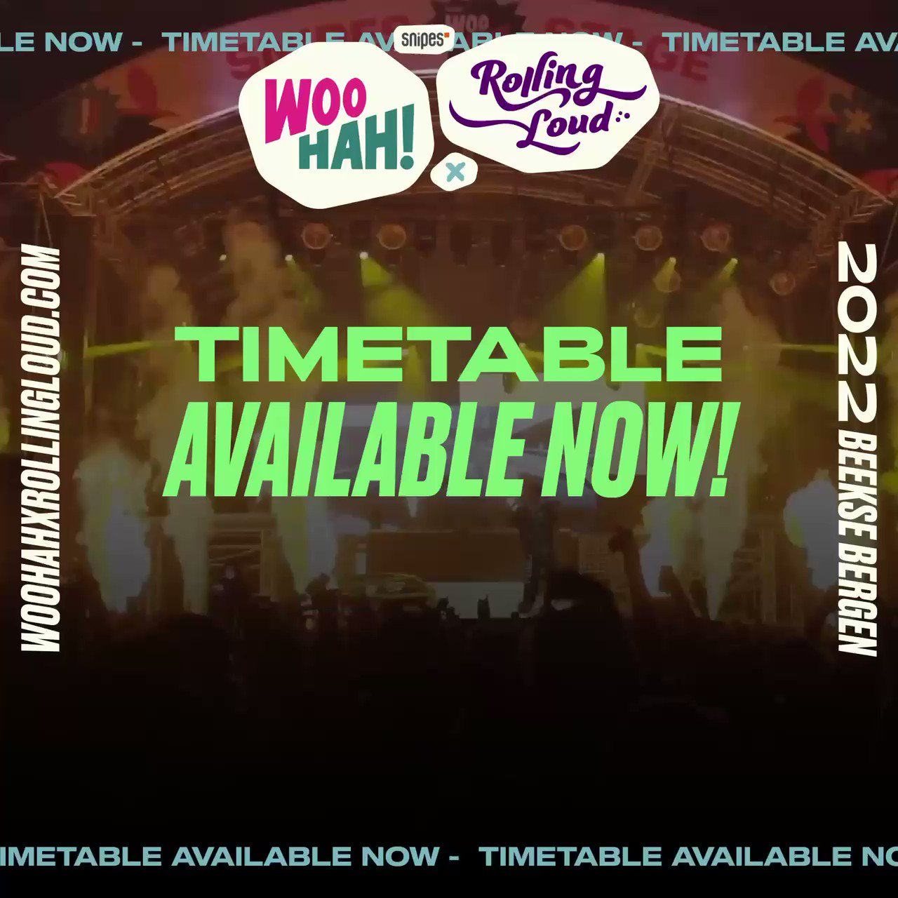Woohahfest on Twitter "The WOO HAH! x Rolling Loud timetable is
